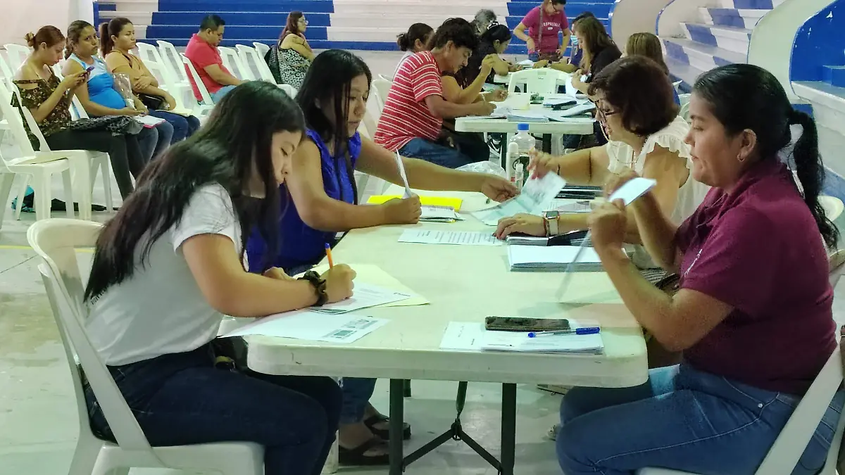 El modulo se encuentra en las instalaciones del auditorio municipal